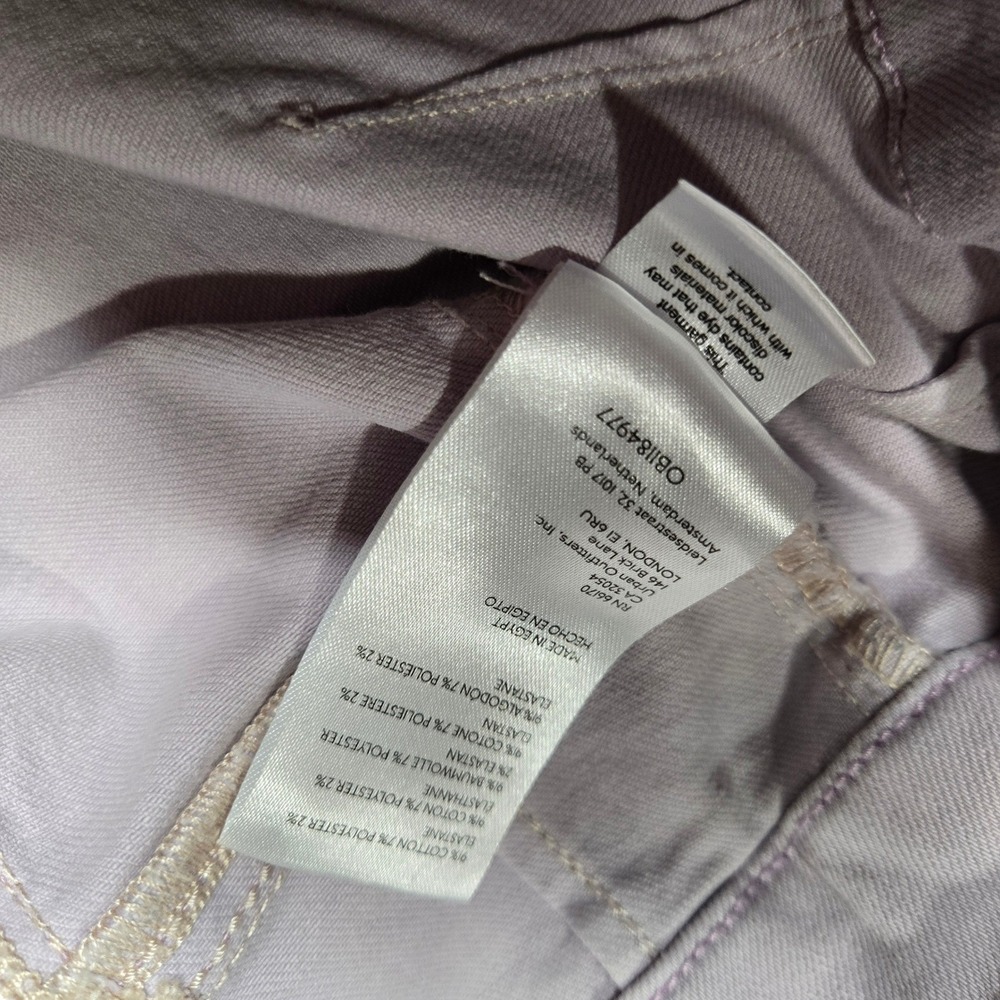 We The Free Jayde Flare Jeans 30 Lilac Purple High Rise - Picture 10 of 12